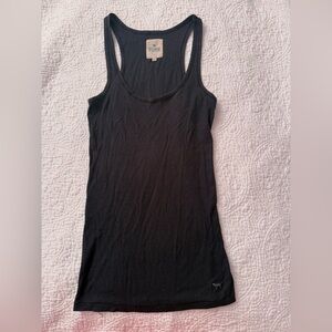 Victoria's Secret Black Racerback Tank Top - size small
